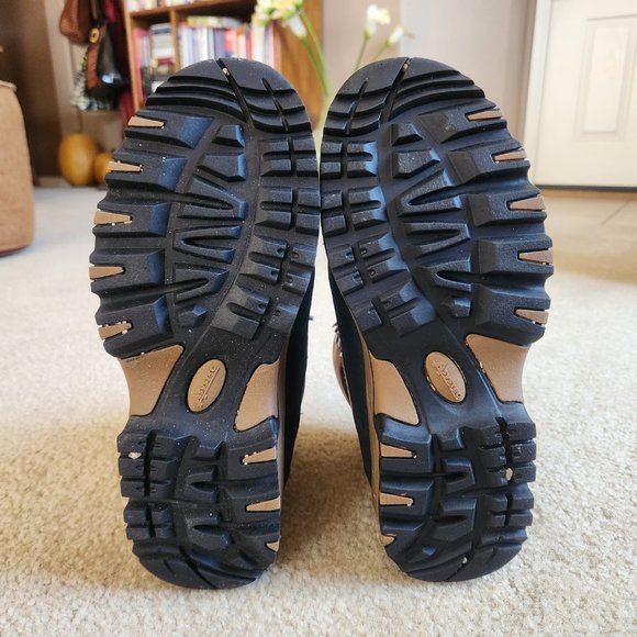 Vasque Arctic Brown Insulated Hiking Leather Snow Boots Winter - Picture 2 of 10